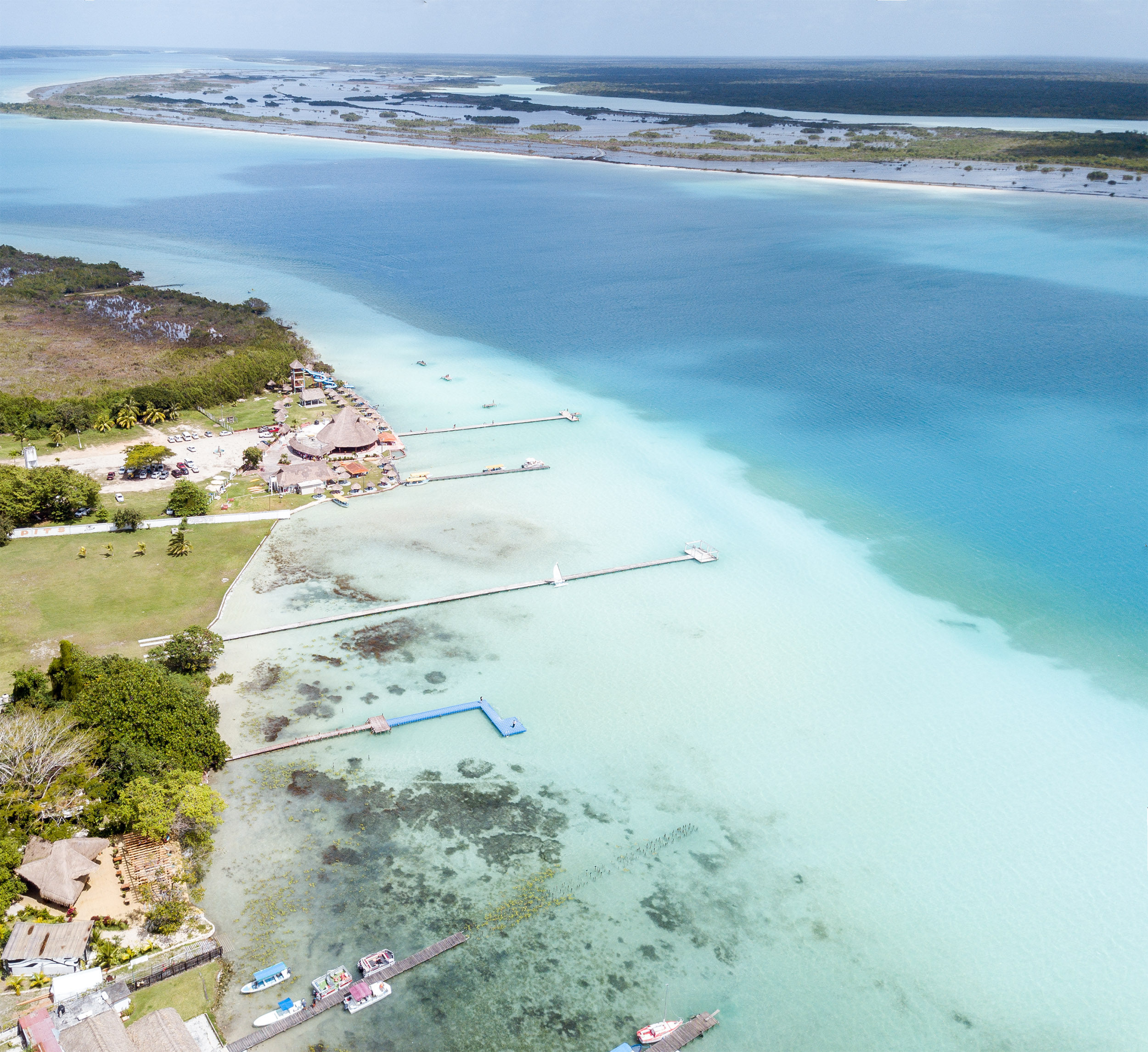 Bacalar, Mexico - Lagoon of Seven Colours