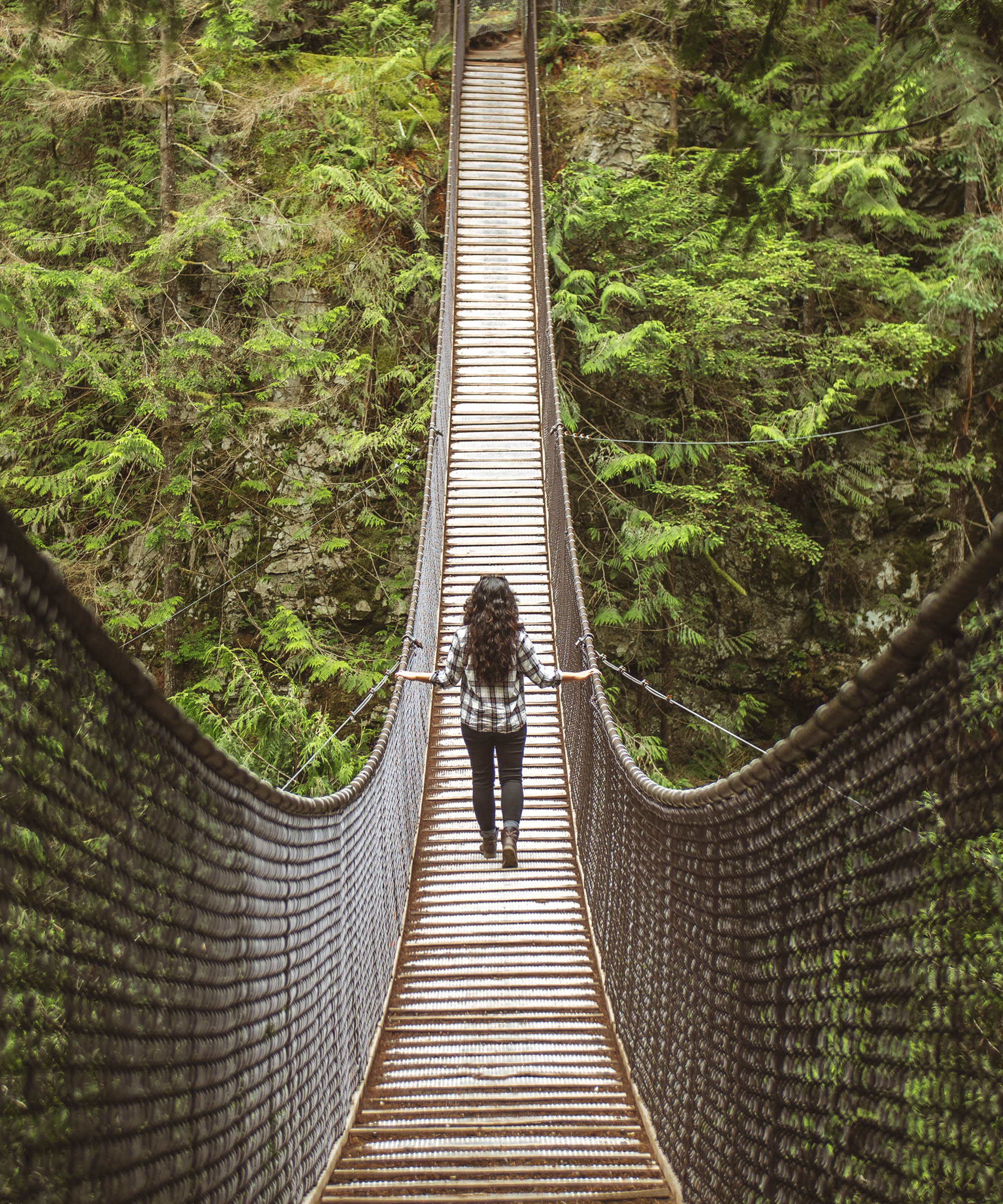 Lynn Canyon Suspension Bridge - Sea to Sky Highway