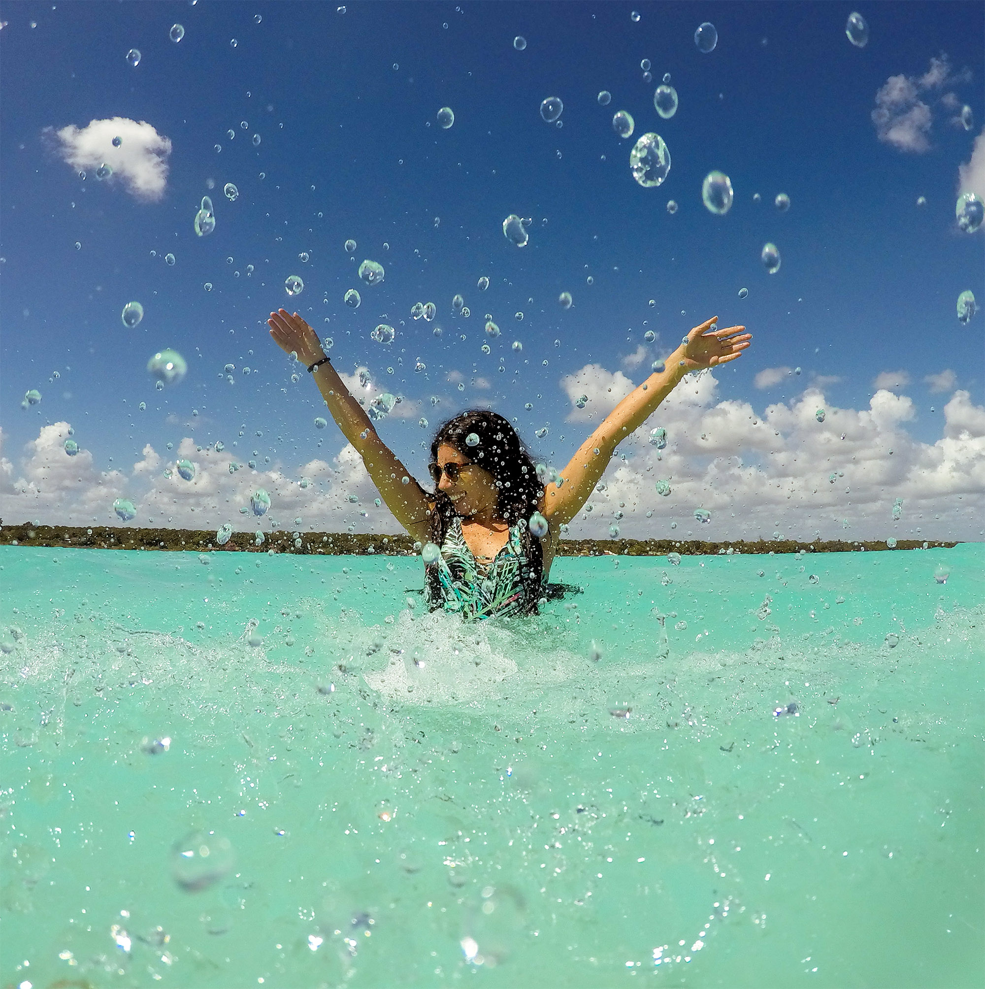 Bacalar, Mexico - Lagoon of 7 Colours